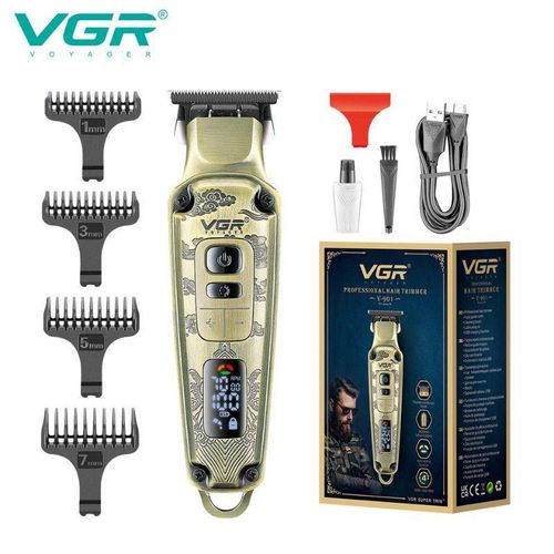 VGR-V901 Professional Hair Trimmer Metal Luxury Body 1600mAh