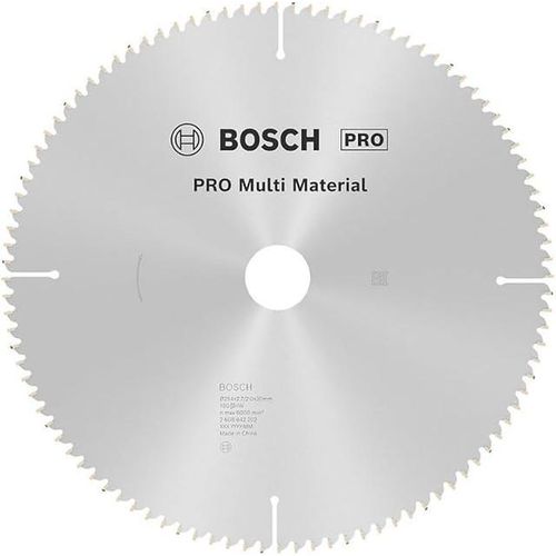 10-Inch Multi-Purpose Circular Saw Blade 100 Teeth 2608642202 for Wood and Various Materials
