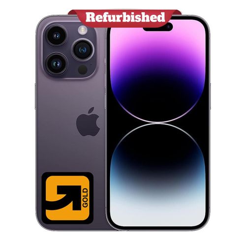 iPhone 14 Pro Single SIM 5G 256GB/6GB - Deep Purple "Refurbished - Gold Grade