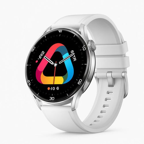 Smartwatch with 1.43 Inch AMOLED Display IPX7 Waterproof Fitness Tracker Heart Rate Monitor and Multiple Sports Modes for Android and iOS - Black Color Model GT2