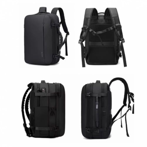 1909-8 حقيبة ظهر صغيرة للرجال مضادة للماء للاستخدام الخارجي بكتفين