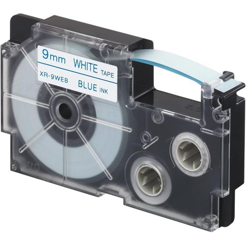 XR-9WEB1 Coloured Tape 9mm Blue/White
