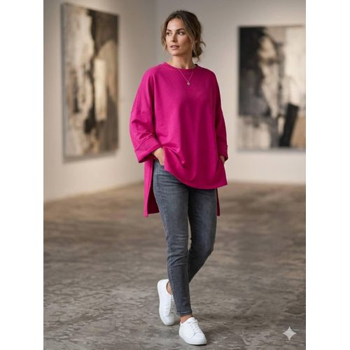 Fuchsia oversize t-shirt
