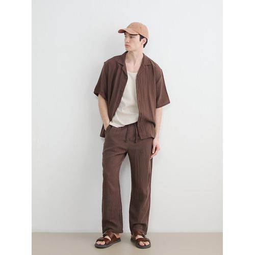 Loose Fit Men's Muslin Trousers