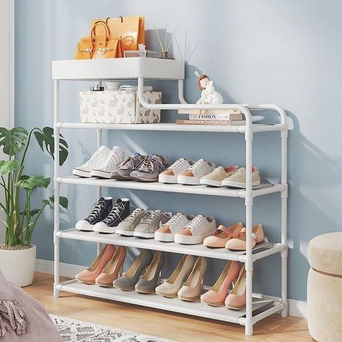 Stand Stylish Multi-layer Shoe Rack Cabinet Multifunctional Simple Minimalist Storage Portable BTO HDB Shoe Rack Living Room