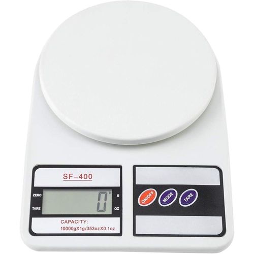 High Precision Digital Kitchen Scale 10kg - Portable Kitchen Scale With LCD Display, 10kg