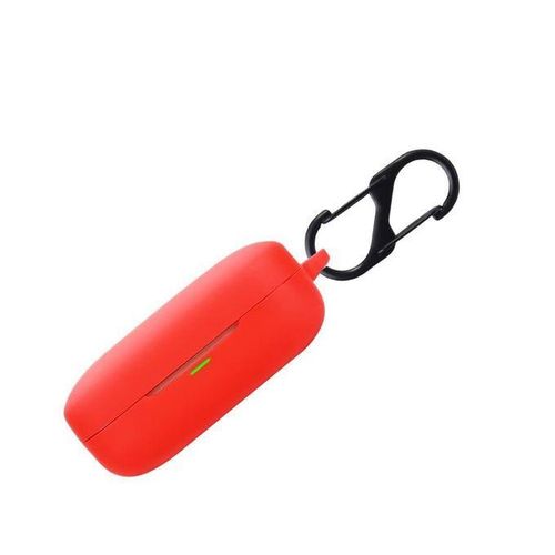غطاء متوافق مع سماعات Realme Buds Air 7/7 pro مقاوم للخدش مصنوع من السيليكون الحراري المرن (TPU) غطاء متوافق مع سماعات Realme Buds Air 7/7 pro. (أحمر)