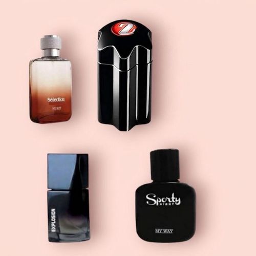 Explosion perfume + Selection perfume + Z perfume + Sporty night perfume for Men