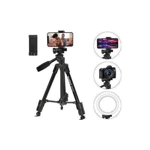 NP3170 Portable Desktop Tripod Stand for Mobile Phones and Video Cameras,
