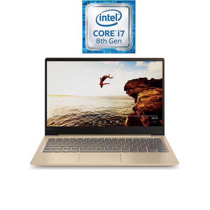 IdeaPad 320S-13IKB - انتل كور i7 - رام 8 جيجا بايت - هارد SSD 512 جيجا بايت - شاشة بحجم 13.3 بوصة  FHD  - رسومات انتل - ويندوز 10 - ذهبي