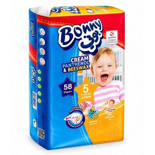 Jumbo Junior Baby Diapers Size 5 – 58 Pieces