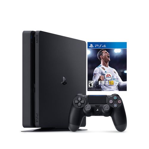 سعر Sony Playstation 4 Slim 500gb Gaming Console Black Fifa 18 فى مصر جوميا مصر كان بكام