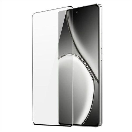 9D Tempered Glass Screen Protector Designed for Realme GT.Neo6 GT.Neo6 SE.GT 6T.GT 6, 0.33mm Screen Protector Glass - Black (Pack of 1)