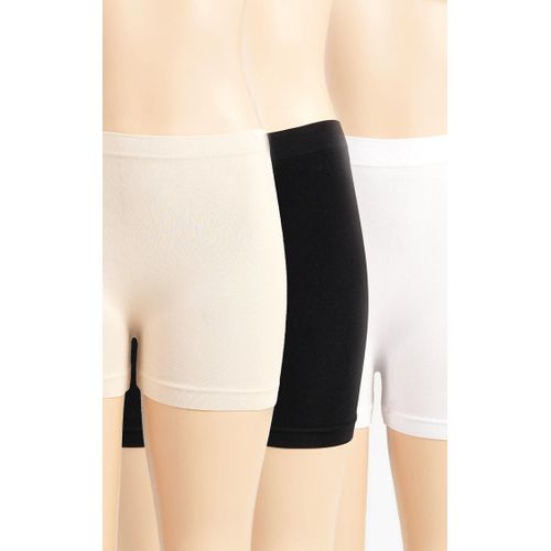 حزمة من 3 شورتات مصنوعة من المايكروفايبر - كارينا