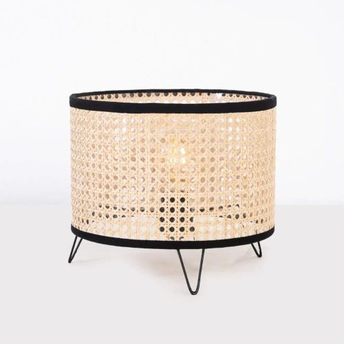 Boho Rattan Table Lamp - 15CM/25CM