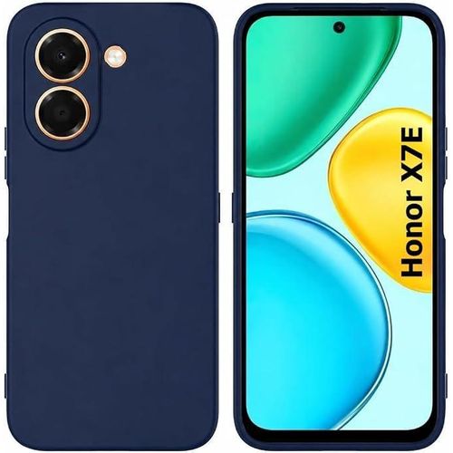 Case Compatible for Redmi Honor X7E, Soft TPU silicone Protective Cover Scratch-Resistant Case compatible for Honor X7E (Blue)