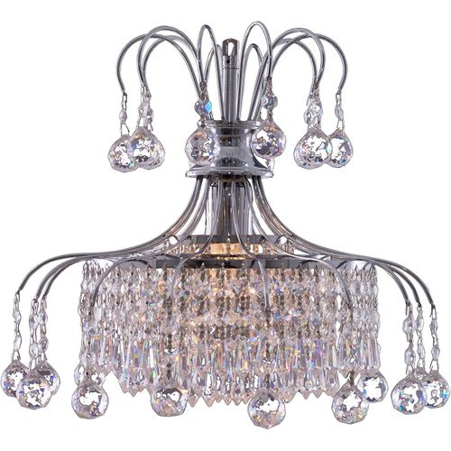 نجفة متدلية مع اعلى معايير السلامة والمتانة في المكونات الكهربائية والميكانيكية من قنديل موديل 70801540 - بلون ذهبي، أكريليك