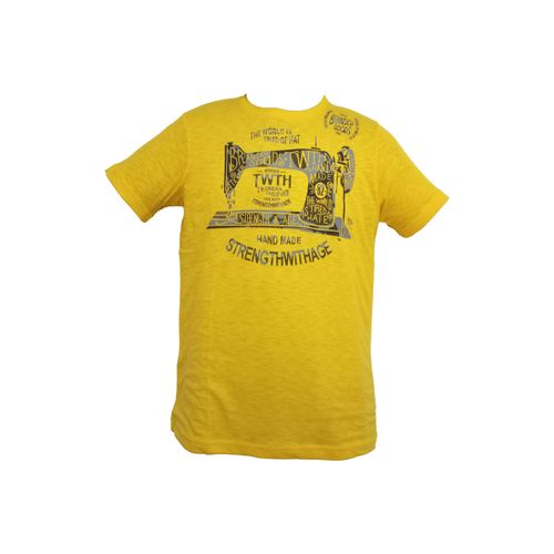 Round Neck Pure Cotton Short Sleeve Printed T Shirt