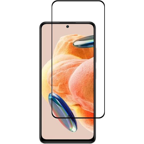 شاشة حماية متوافقة مع شاومي ريدمي نوت 12 برو 4G 4G تيربو سرعة من الزجاج المقوى تغطية كاملة HD سهل التركيب متعدد الألوان