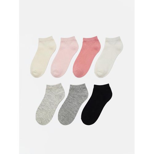 Girl's Trainer Socks 7 Pack