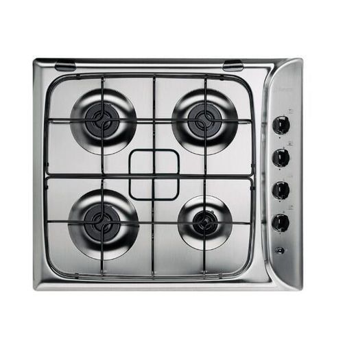 Built-in gas hob, 4 burners, 60 cm, silver - PIM 640 AST (IX)