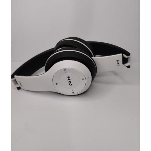 From dahi store P47 Wireless Bluetooth Headphones - White