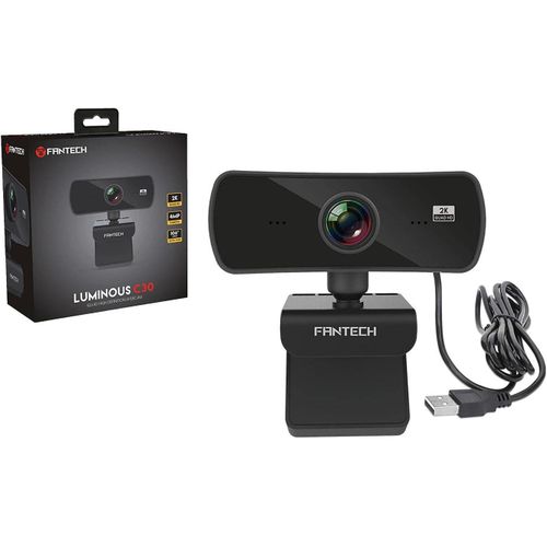 LUMINOUS C30 QUAD HIGH DEF 1440P 2K QUAD HD USB Web Camera Webcam with Built-in Microphone WITH LENS COVER for PC/MAC/LAPTOP