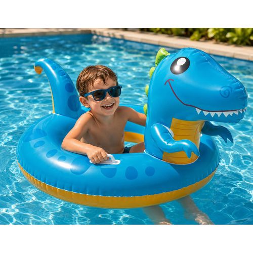 81 cm Kids Animal Swim Ring – Inflatable Pool Float for Fun & Safe Water Play