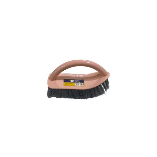 Manual scrubbing brush for ceramics and upholstery
