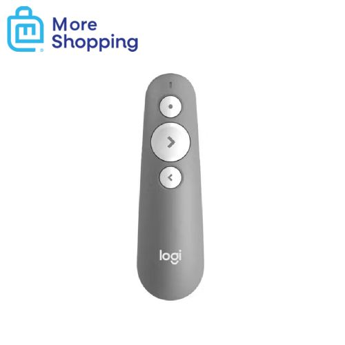 جهاز التحكم عن بعد للعروض التقديمية بالليزر من لوجيتك R500s - رمادى