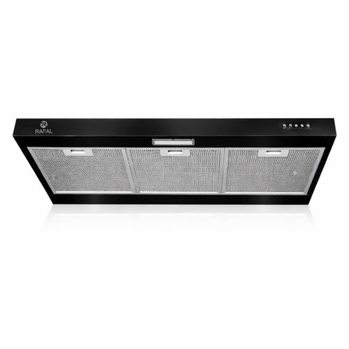 Flat Hood Size 60/90 cm - 2 Motors - 1000 m Suction Power - LED Lighting - Black