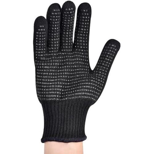 Heat Resistant Gloves for Hair Styling, Curling, Hot Air Brush, Heat Protective Silicone Gloves for Sublimation (Multicolor