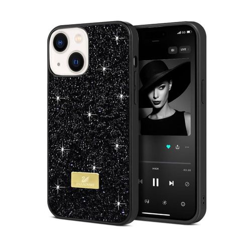Case For iPhone 13iPhone 14 Case Glitter Sparkle Diamond Crystal Bling Case with Bling Ultra Thin Lightweight Full Body Shockproof Anti-Scratch Protective Cover