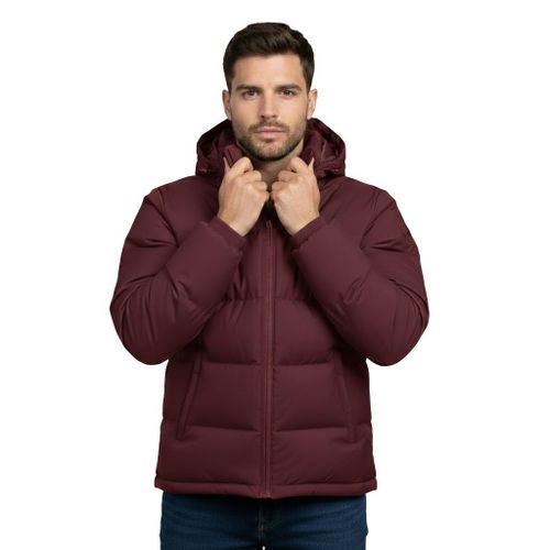 Waterproof Winter Puffer Jacket with Removable Hood