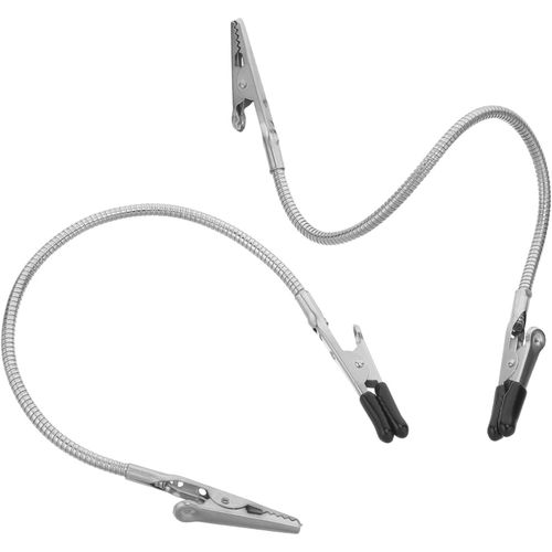 COHEALI Crocodile Clips Double Head Flexible 280mm Anti-Scratch Coating, Photo and Note Clip Holder, 2 Pieces for Office, Home and Picture Display