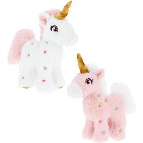 Keeleco Standing Pink Unicorn 16 cm Soft Toys 2 Assorted (One will Sent) - SE3063