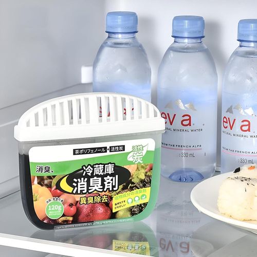Refrigerator & Freezer Air Purifier 120g - Natural Odor Eliminator, Compact, Long-Lasting, Safe for Food Storage, Multi-Use Freshener (one pirce)