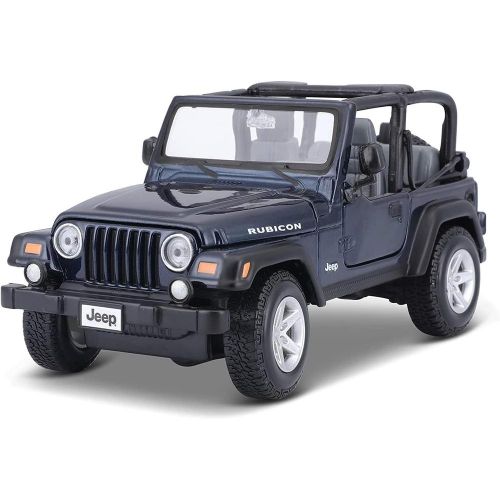 Jeep Wrangler Rubicon 1/27 Diecast Model - Blue - 31245