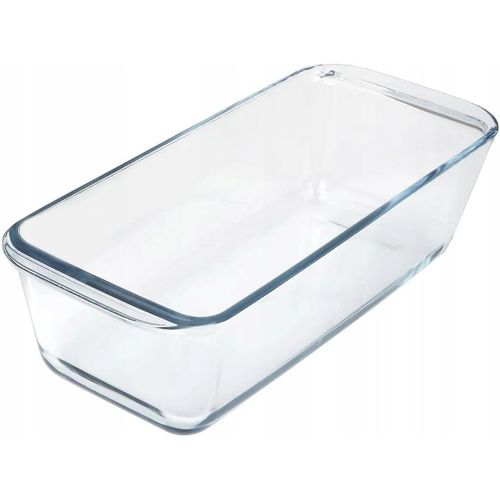 Glass Oven Dish Rectangular Roaster Bread Baking Tray 28.5 * 12 cm