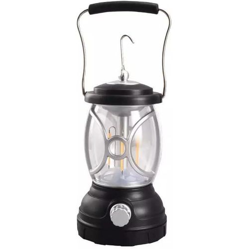 USB Rechargeable LED Camping Lantern – Portable Emergency Light with Stepless Dimming Brightness Control – Waterproof Camping Lantern with Metal Handle for Trekking, Hunting, Power Outages