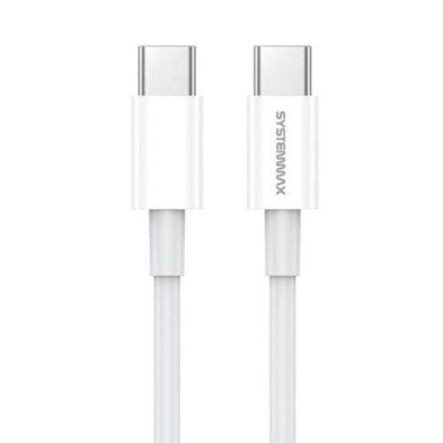 P28 Charging Data 60W Type-C to Type-C Cable - White