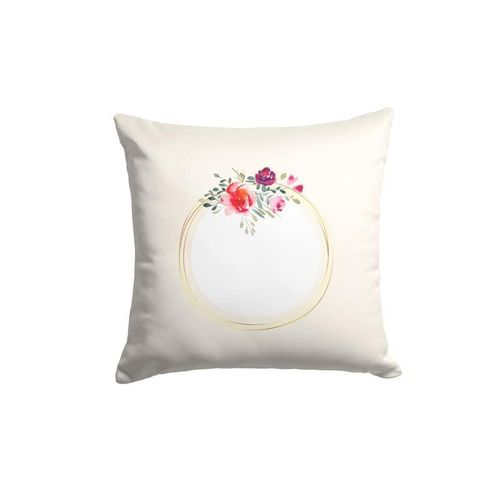 HOME Canvas Floral sun Cushion Multi color 40x40 CM
