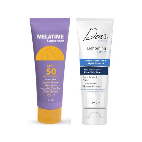 Offer Deer Lightening Cream 60gm + Dear Sun Screen Gel 50ml