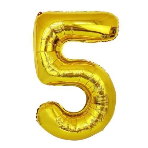 بالون هيليوم بغطاء ذهبي بحجم 32 بوصة، رقم 5