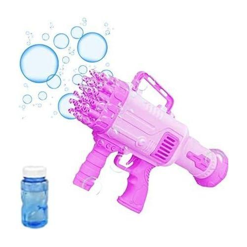 General 32 Holes Battery Operated Bubble Maker Machine Size, Machine With Bubble Solution, Maker