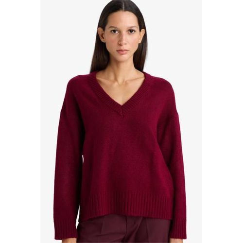 Oversize Fit V-Neck Pullover