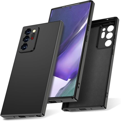 Mobile phone case for Samsung Galaxy Note 10+ / Samsung Note 10 Plus (6.8 inch), protective leather case, TPU silicone case - dark green