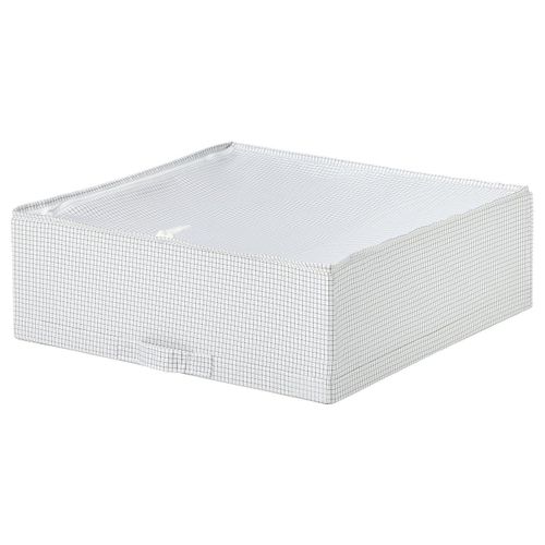 Storage case STUK Storage case, white/black, 51x51x18 cm