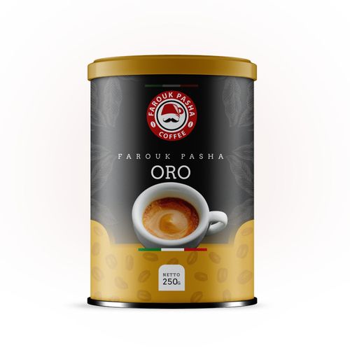 ESPRESSO ORO GROUND 250 G - TIN
