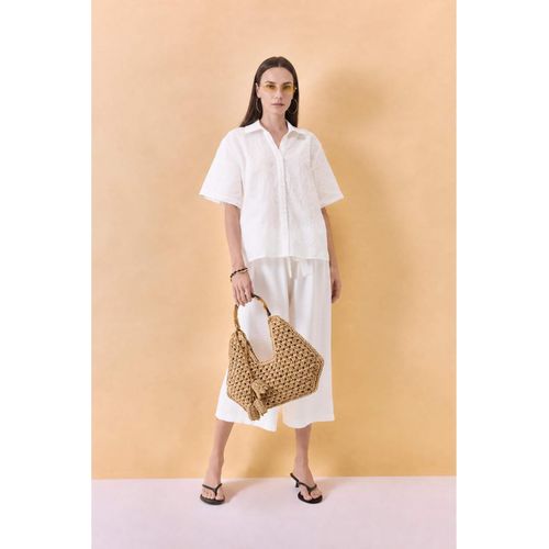 Relax Fit Wide Leg Capri
